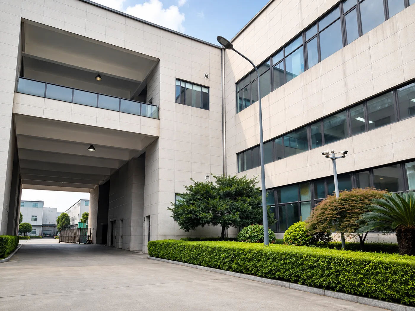 Factory Entrance at Dawnvista