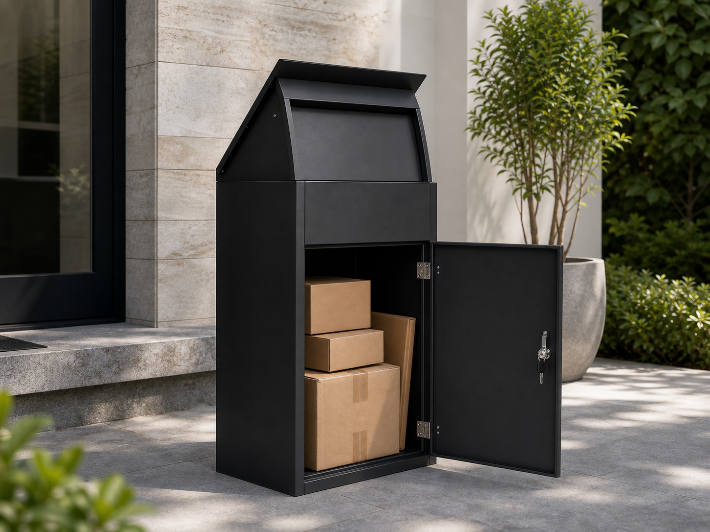 Lockable Outdoor Parcel Drop Box view 3
