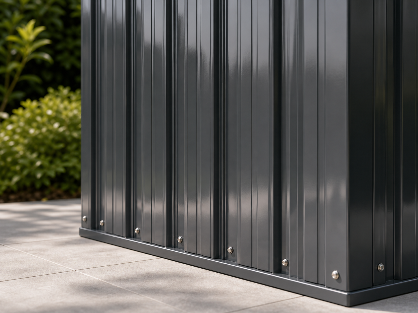 Gable Roof Metal Storage Shed view 7